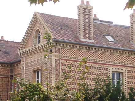 Maison patronale des frères Boulenger, av. du Maréchal Foch à Auneuil (60) (ph. FM 2014)