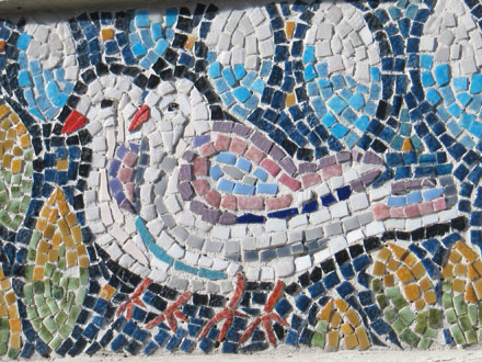 Oiseaux en mosaïque, Arcachon (33)