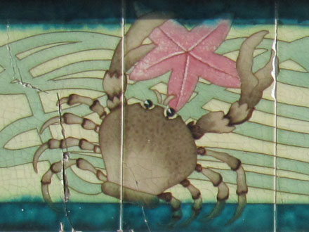 Crabe, Villa aux multiples décors en front de mer au Tréport (76)