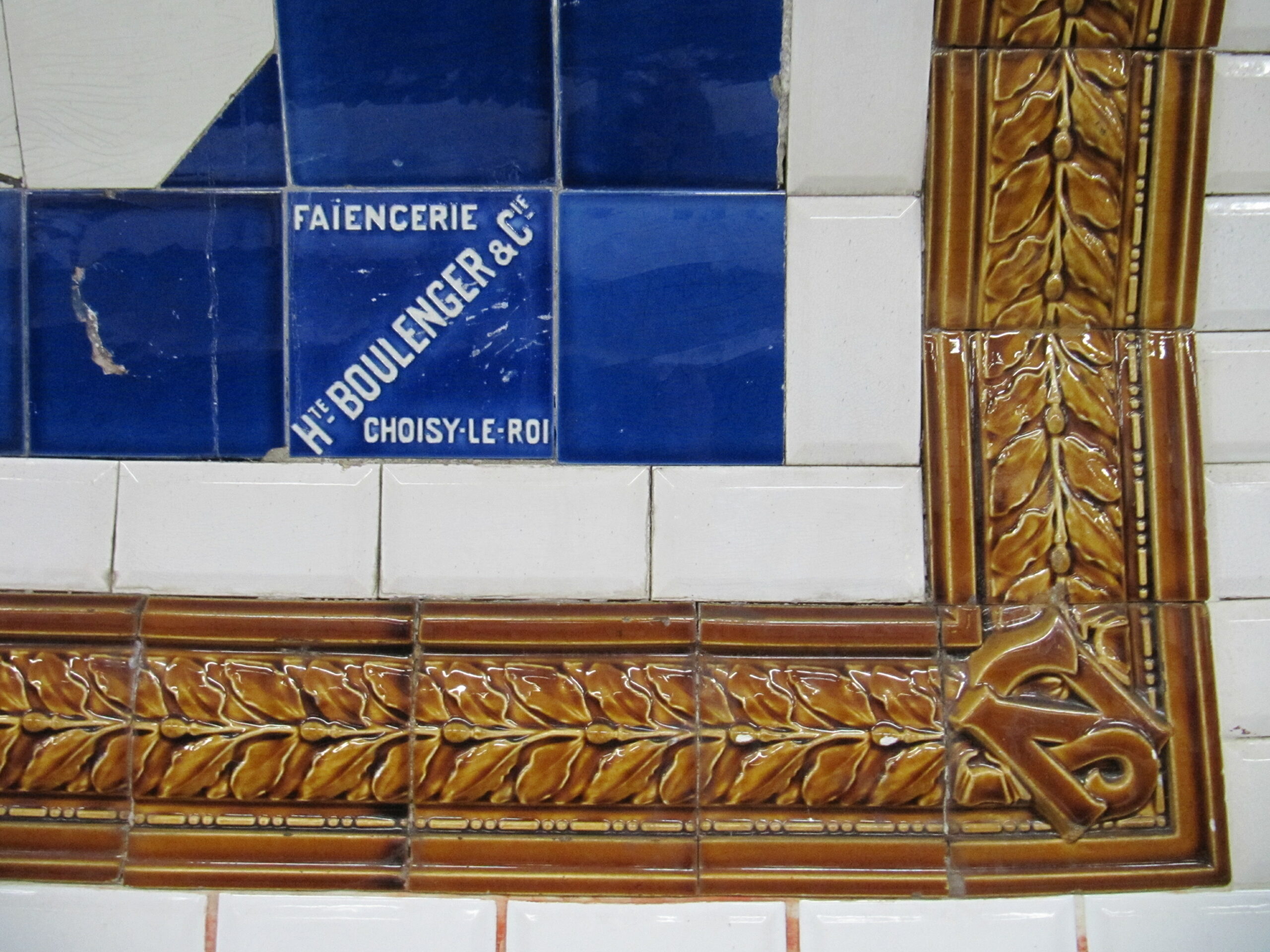 Station Solférino : marque Hte Boulenger