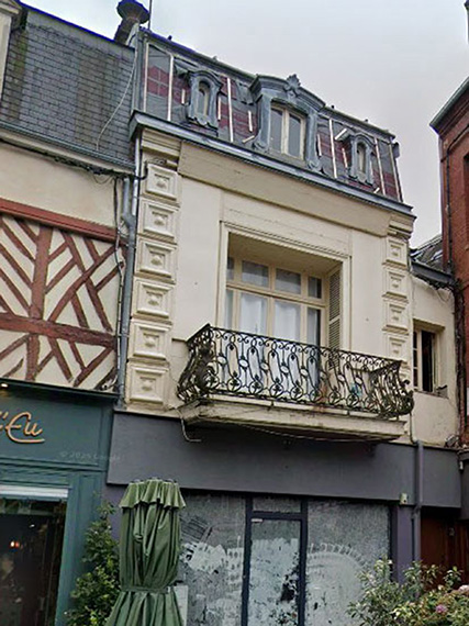 Rue Bignon début 2024 (Google Maps)