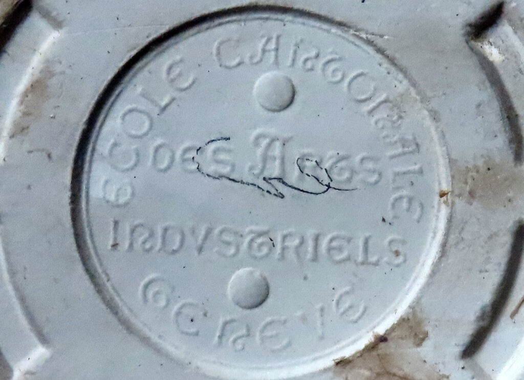 Marque de l'Ecole cantonale des arts industriels Genève