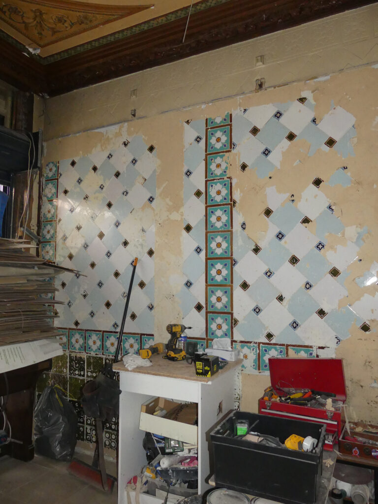 Intérieur en travaux fév. 2025